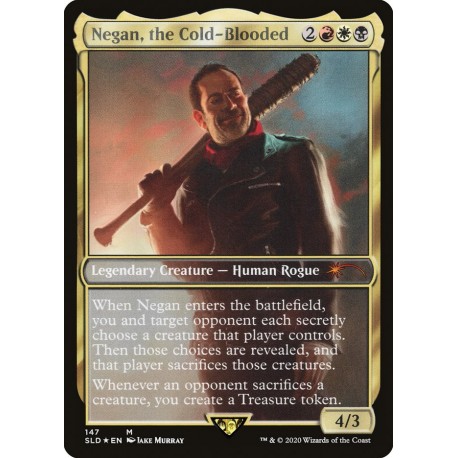 Negan, the Cold-Blooded FOIL SLD NM