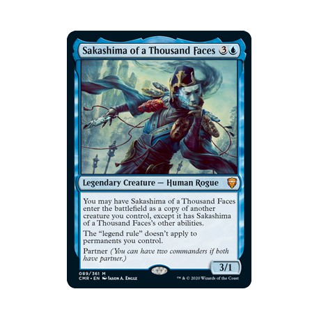 Sakashima of a Thousand Faces CMR NM