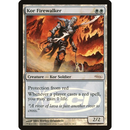Kor Firewalker FOIL PROMO NM-