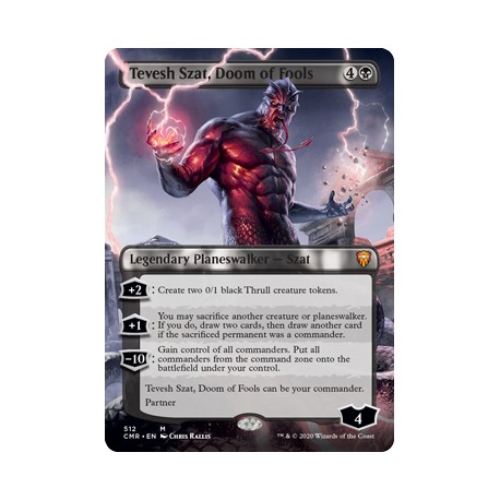 Tevesh Szat, Doom of Fools (Borderless) CMR NM