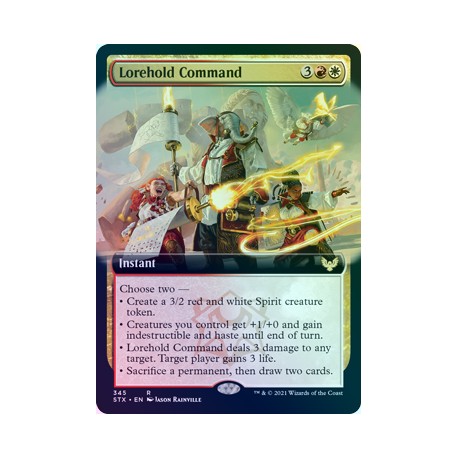 Lorehold Command (Extended) FOIL STX NM