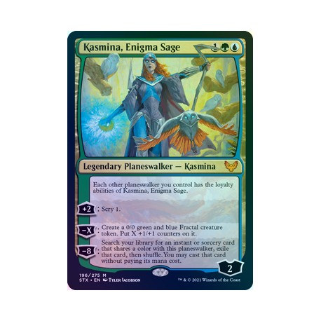 Kasmina, Enigma Sage FOIL STX NM