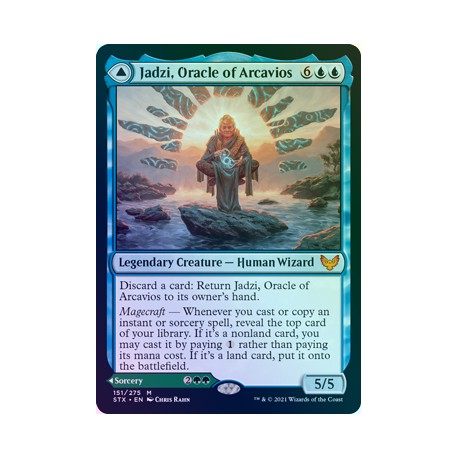 Jadzi, Oracle of Arcavios // Journey to the Oracle FOIL STX NM