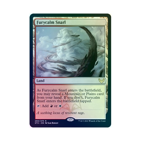 Furycalm Snarl FOIL STX NM