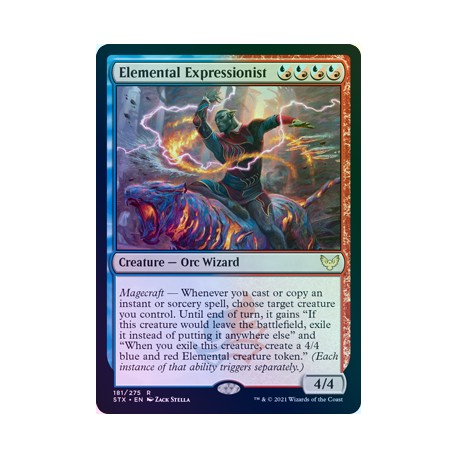 Elemental Expressionist FOIL STX NM