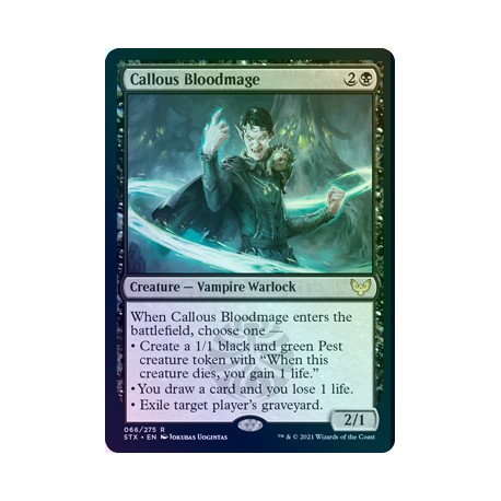 Callous Bloodmage FOIL STX NM