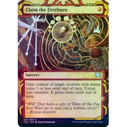 Claim the Firstborn FOIL STA NM