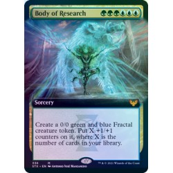 Body of Research (Extended) FOIL STX NM