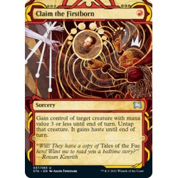 Claim the Firstborn ETCHED FOIL STA NM