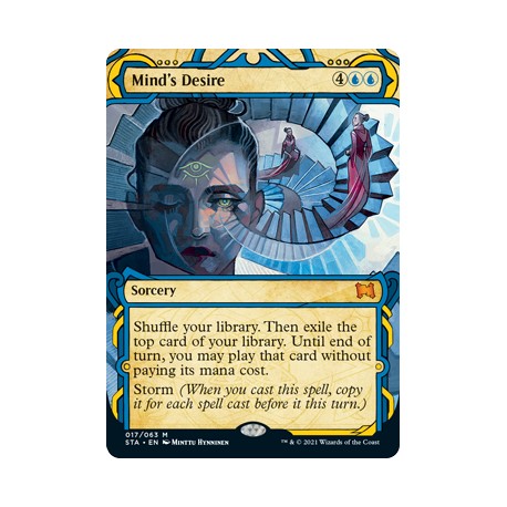 Mind's Desire ETCHED FOIL STA NM