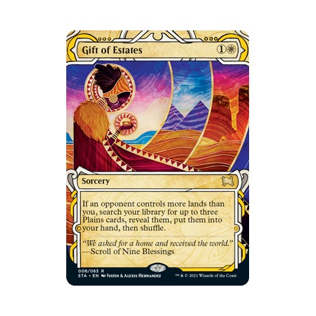 Gift of Estates ETCHED FOIL STA NM