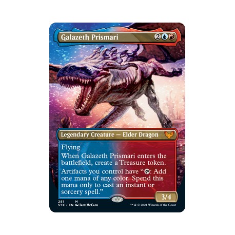 Galazeth Prismari (Borderless) STX NM