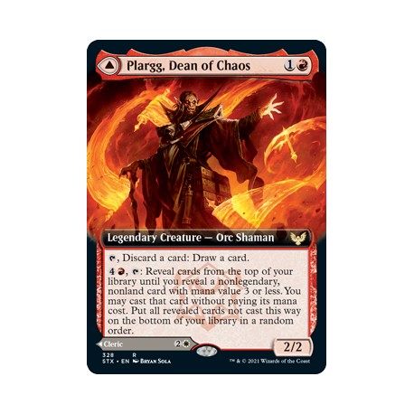 Plargg, Dean of Chaos // Augusta, Dean of Order (Extended) STX NM