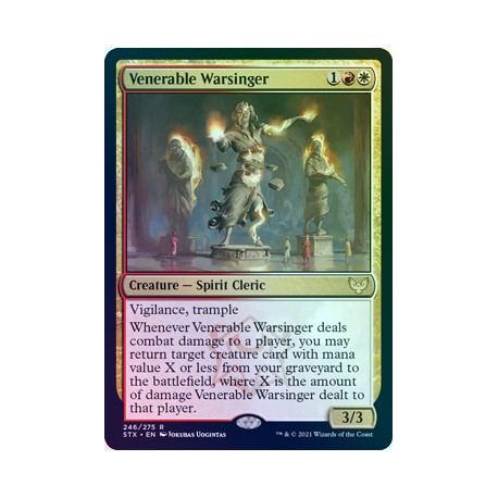 Venerable Warsinger FOIL STX NM