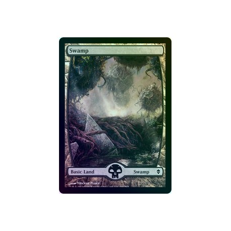 Swamp 241 FOIL FULL ART ZEN NM