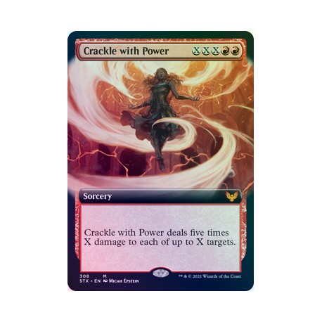 Crackle with Power (Extended) FOIL STX NM