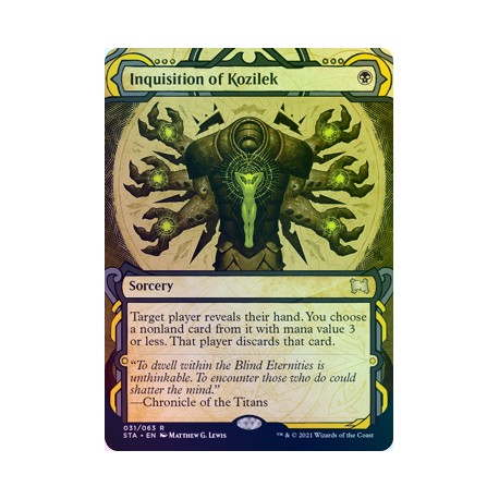 Inquisition of Kozilek FOIL STA NM