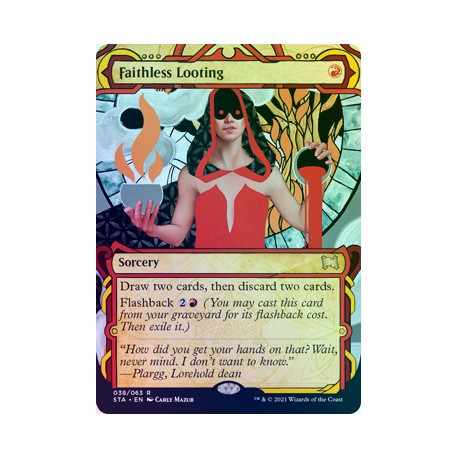 Faithless Looting FOIL STA NM