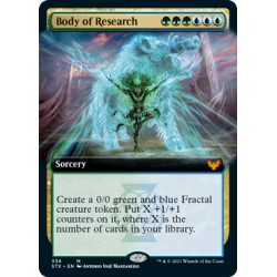 Body of Research (Extended) STX NM