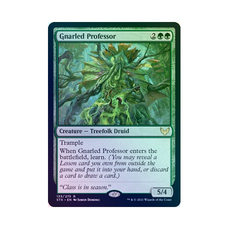 Gnarled Professor FOIL STX NM