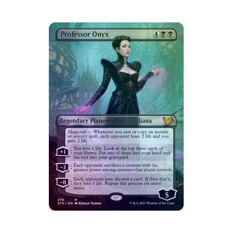 Professor Onyx (Borderless) FOIL STX NM