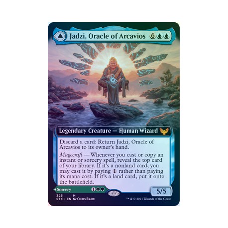 Jadzi, Oracle of Arcavios // Journey to the Oracle (Extended) FOIL STX NM