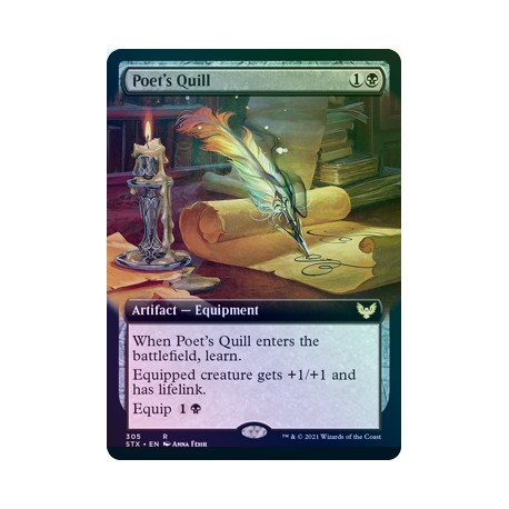 Poet's Quill (Extended) FOIL STX NM