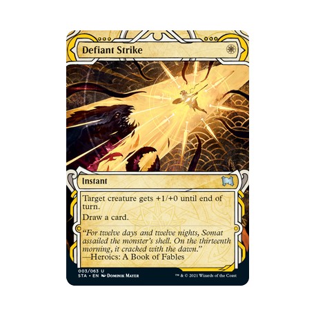 Defiant Strike ETCHED FOIL STA NM