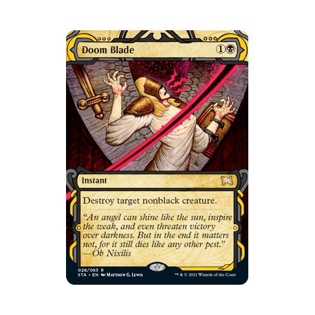 Doom Blade ETCHED FOIL STA NM