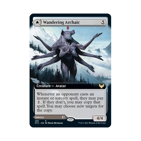 Wandering Archaic // Explore the Vastlands (Extended) STX NM